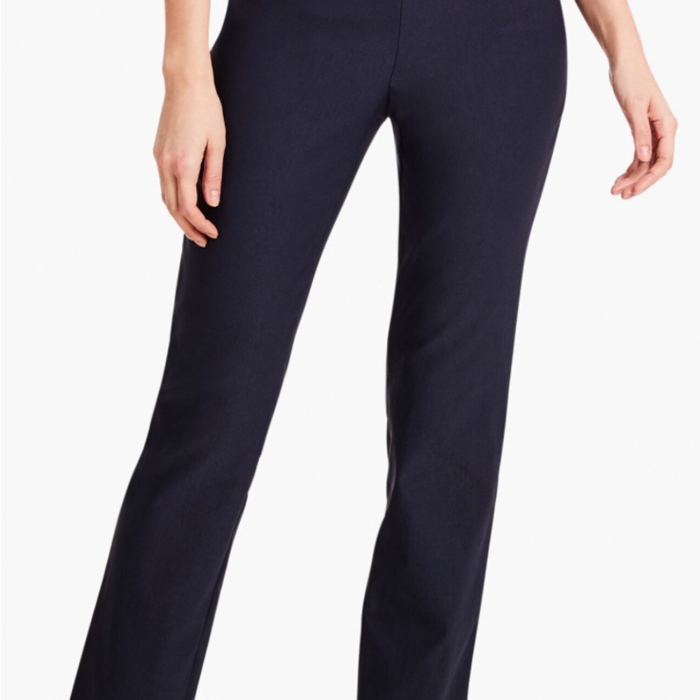 Nic & Zoe Wonderstretch Pant - Style ALL1803 - Indigo Navy - NEW  TAGS - 10